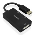 foto de CABLE CONVERSOR AISENS DISPLAYPORT V1.2 A VGA/DVI/HDMI 4K NEGRO 15CM