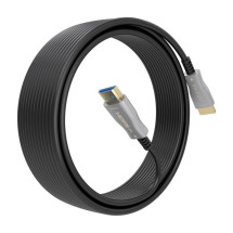 foto de CABLE HDMI AISENS V2.0 OPTICO ACTIVO AOC 4K60HZ 18GBPS A/M-A/M 10M NEGRO