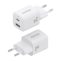 foto de CARGADOR AISENS GAN 30W 1XUSB-C PD3.0 QC4.0 1XUSB-A QC3.0 BLANCO