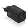 foto de CARGADOR AISENS GAN 65W 2XUSB-C PD3.0 QC4.0 1XUSB-A QC3.0 NEGRO