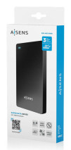 foto de CARCASA HDD AISENS ASE-2542B 2.5 NEGRA