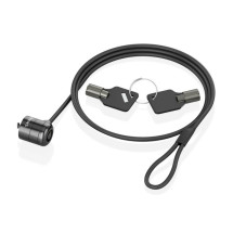 foto de CABLE SEGURIDAD AISENS CERRADURA LLAVE 1.5M