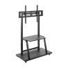 foto de SOPORTE SUELO AISENS ECO RUEDAS BANDEJA DVD MONITOR/TV 150KG 37-100