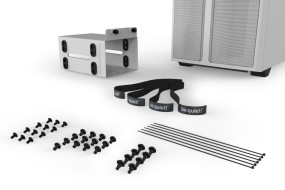 foto de CAJA BEQUIET PURE BASE 500DX ATX 1XUSB 3.0 1X 3.1 SIN FUENTE ARGB BLANCO