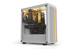 foto de CAJA BEQUIET PURE BASE 500DX ATX 1XUSB 3.0 1X 3.1 SIN FUENTE ARGB BLANCO