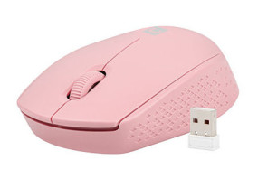 foto de RATON NATEC STORK OPTICO 1600 DPI ROSA RF INALAMBRICO PILAS