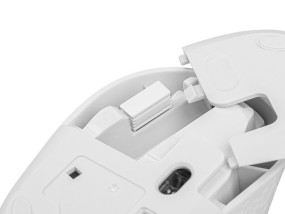foto de RATON NATEC STORK OPTICO 1600 DPI BLANCO RF INALAMBRICO PILAS