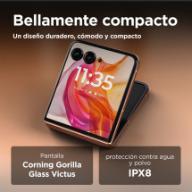 foto de SMARTPHONE MOTOROLA MOTO RAZR 50 ULTRA 12G/512GB PEACH FUZZ