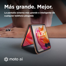 foto de SMARTPHONE MOTOROLA MOTO RAZR 50 ULTRA 12G/512GB PEACH FUZZ