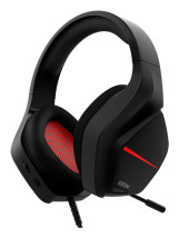 foto de AURICULAR GAMNG KROM KOPA MOVE ESTEREO NEGRO ROJO