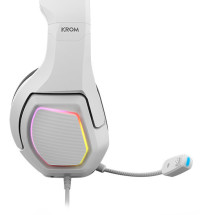 foto de AURICULAR GAMING KROM KOPA 7.1 VIRTUAL BLANC