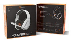 foto de AURICULAR GAMING KROM KOPA PRO STEREO BLANCO