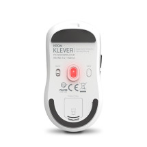 foto de RATON GAMING KROM KLEVER SUPERLIGERO WIRELESS BLNC