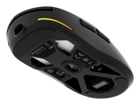 foto de RATON GAMING GENESIS ZIRCON 660 WIRELESS/CABLE/BT 12.000 DPI ULTRALIVIANO