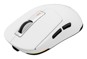 foto de RATON GAMING GENESIS ZIRCON 660 WIRELESS/CABLE/BT 12000 DPI BLANCO ULTRALIVIANO