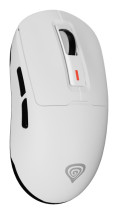foto de RATON GAMING GENESIS ZIRCON 660 WIRELESS/CABLE/BT 12000 DPI BLANCO ULTRALIVIANO