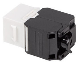 foto de CONECTOR KEYSTONE LANBERG CAT.6 UTP RJ45 TOLLESS