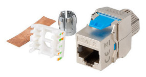 foto de CONECTOR KEYSTONE LANBERG CAT.8.1 FTP RJ45 TOLLESS