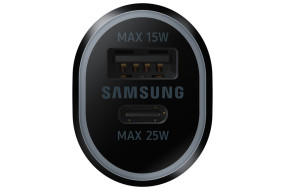 foto de CARGADOR DE COCHE DUAL SAMSUNG 1XUSB-C 1XUSB-A 40W NEGRO EP-L4020NBEGEU