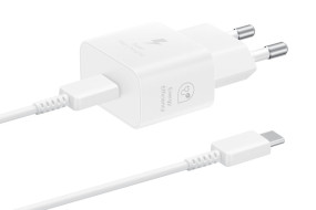 foto de CARGADOR SAMSUNG EP-T2510 USB-C 25W GAN BLANCO CON CABLE