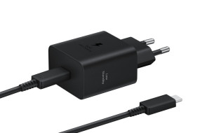 foto de CARGADOR SAMSUNG USB-C 45W NEGRO CON CABLE EP-T4511XBEGEU
