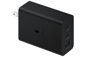 foto de CARGADOR TRIO SAMSUNG EP-T65302XUSB-C 1XUSB-A 65W NEGRO SIN CABLE