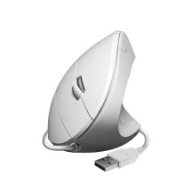 foto de RATON SUBBLIM GLIDE VERTICAL ERGO WHITE USB