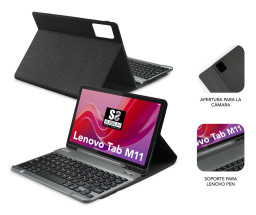 foto de FUNDA TABLET SUBBLIM KEYTAB PRO BT LENOVO TAB M11