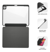 foto de FUNDA TABLET SUBBLIM CLEAR SHOCK CASE IPAD PRO 12,9 2024