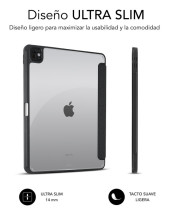 foto de FUNDA TABLET SUBBLIM CLEAR SHOCK CASE IPAD PRO 12,9 2024