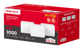 foto de SISTEMA WI-FI 6 MESH MERCUSYS HALO H80X  AX3000