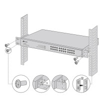 foto de SWITCHES RACK MOUNT KIT TP-LINK 13-INCH