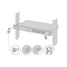 foto de SWITCHES RACK MOUNT KIT TP-LINK 19-INCH