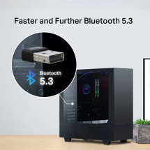 foto de ADAPTADOR MERCUSYS MA530 BLUETOOTH 5.3 NANO USB