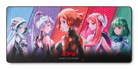 foto de ALFOMBRILLA GAMING XPG FRONTLINE XL XTREME SAGA 01 NEGRO 900X400X3