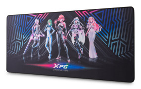 foto de ALFOMBRILLA GAMING XPG FRONTLINE XL XTREME SAGA 02 NEGRO 900X400X3
