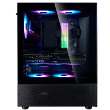 foto de CAJA GAMING XPG INVADER X MINI ATX 1XUSB-C 2XUSB SIN FUENTE ARGB NEGRO