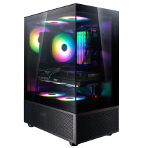 foto de CAJA GAMING XPG INVADER X MINI ATX 1XUSB-C 2XUSB SIN FUENTE ARGB NEGRO