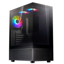 foto de CAJA GAMING XPG INVADER X MINI ATX 1XUSB-C 2XUSB SIN FUENTE ARGB NEGRO