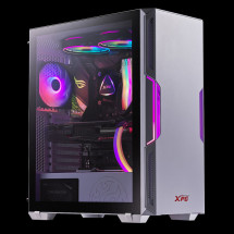 foto de CAJA GAMING XPG STARKER ATX 2XUSB SIN FUENTE ARGB BLANCO