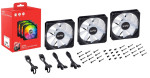foto de VENTILADOR CAJA XPG VENTOR 120MM NEGRO RGB X3