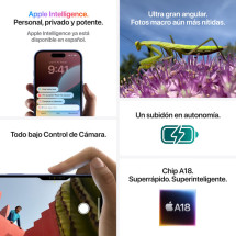 foto de SMARTPHONE APPLE IPHONE 16 PLUS 128GB BLACK