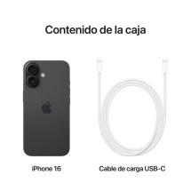 foto de SMARTPHONE APPLE IPHONE 16 128GB BLACK