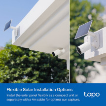 foto de PANEL SOLAR TP-LINK A201 COMPATIBLE CON CAMARAS TAPO IP65