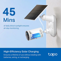 foto de PANEL SOLAR TP-LINK A201 COMPATIBLE CON CAMARAS TAPO IP65