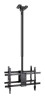 foto de SOPORTE TECHO TOOQ 2 PANTALLAS 43-86 XL NEGRO
