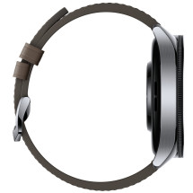foto de SMARTWATCH XIAOMI WATCH 2 PRO SILVER CASE WITH BROWN STRAP