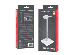 foto de SOPORTE GENESIS AURICULARES THULIUM 100 COLOR BLANCO