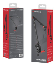 foto de BRAZO PARA MICROFONO GENESIS THULIUM 500 CON SOPORTE PARA AURICULARES