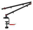 foto de BRAZO PARA MICROFONO GENESIS THULIUM 500 CON SOPORTE PARA AURICULARES